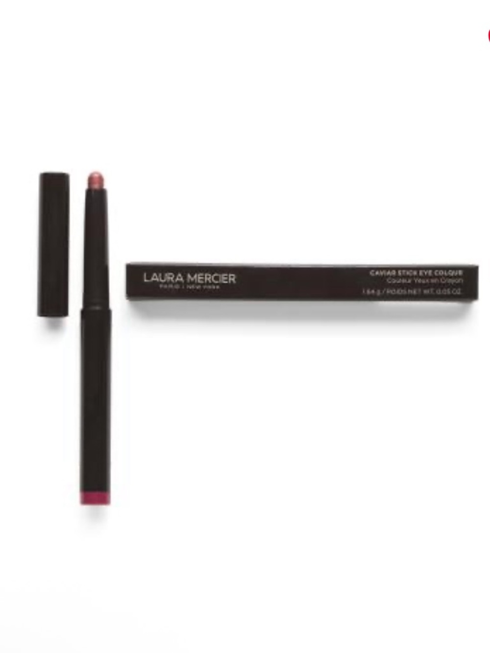Laura Mercier Crease & Smudge Proof 24HR Shadow Liner Caviar Stick - Raspberry - Picture 7 of 7